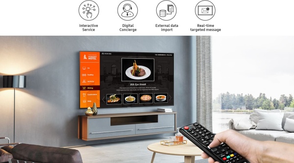 Технология гостиничного интерактивного телевидения Samsung LYNK Cloud
